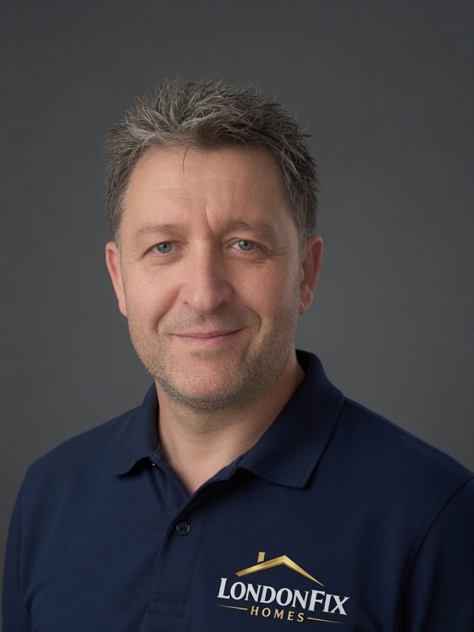 Artur Fjerce, co-founder of LondonFix Homes